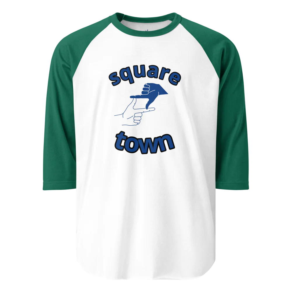 Unisex 3/4 Sleeve Raglan Shirt | squaretown x untouchable