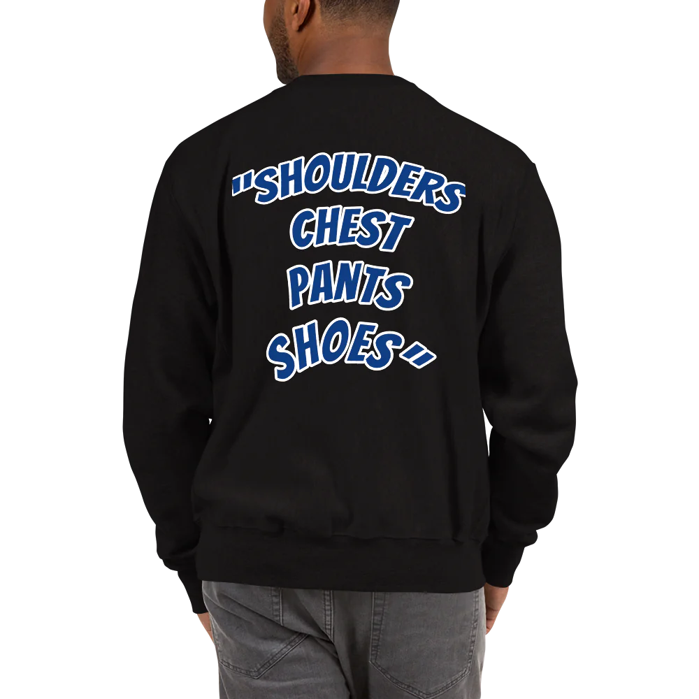 Men's Champion Sweatshirt x "shoulders chest pants shoes" hiphop