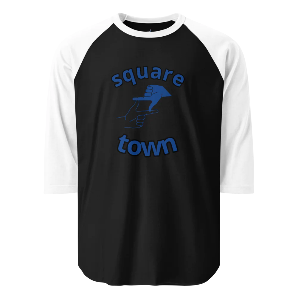 Unisex 3/4 Sleeve Raglan Shirt | squaretown x untouchable