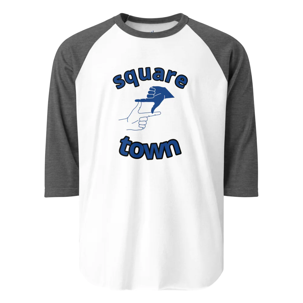 Unisex 3/4 Sleeve Raglan Shirt | squaretown x untouchable